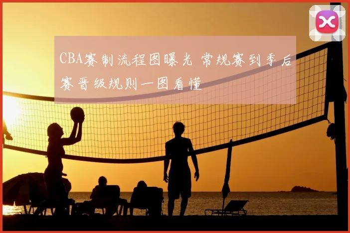 CBA赛制流程图曝光 常规赛到季后赛晋级规则一图看懂