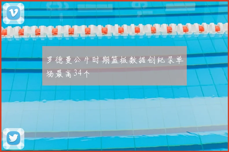 罗德曼公牛时期篮板数据创纪录单场最高34个